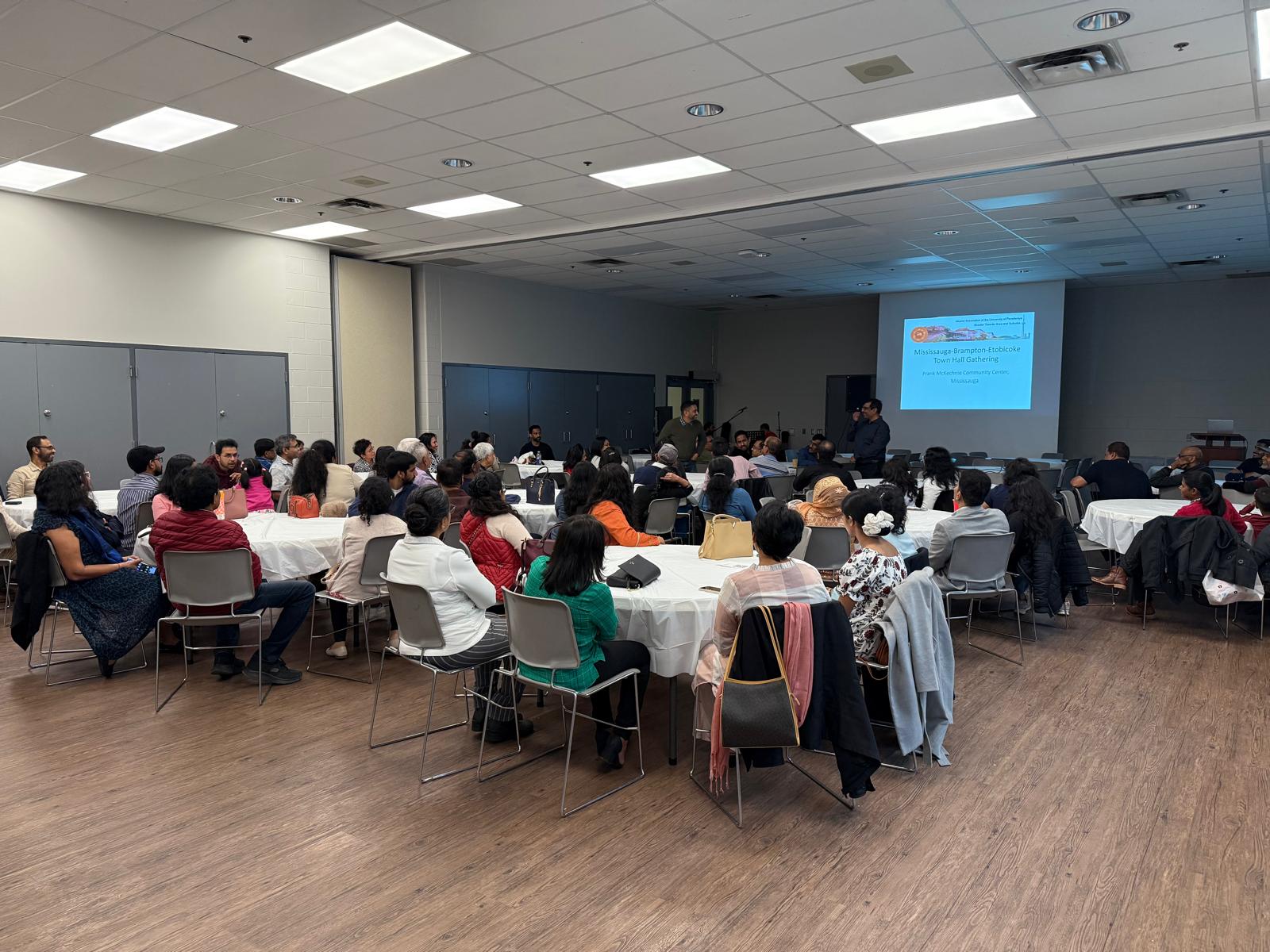 Mississauga Townhall - Alumni Association of the University of Peradeniya, gta and suburbs